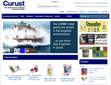 Tablet Screenshot of curust.ie